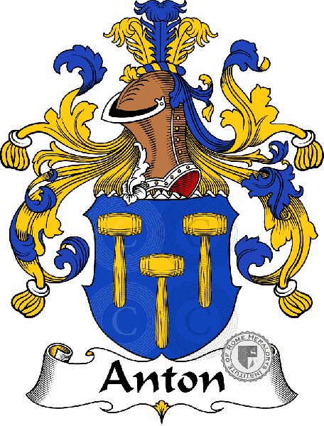 Anton family Coat of Arms