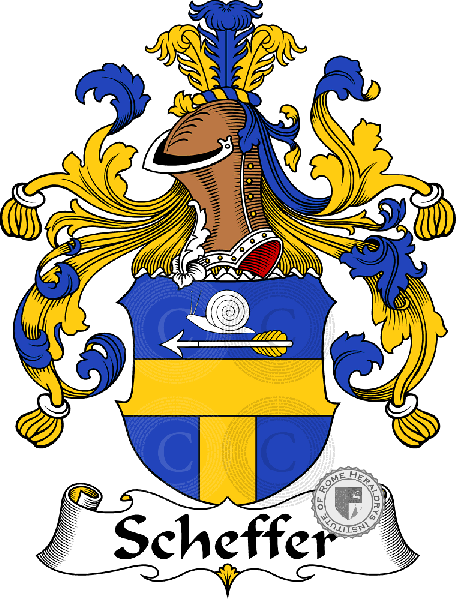Scheffer family Coat of Arms
