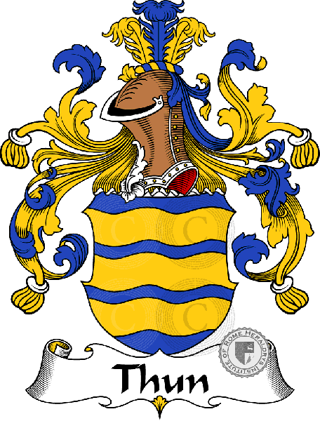 Thun family Coat of Arms