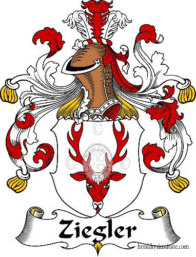 Ziegler family Coat of Arms