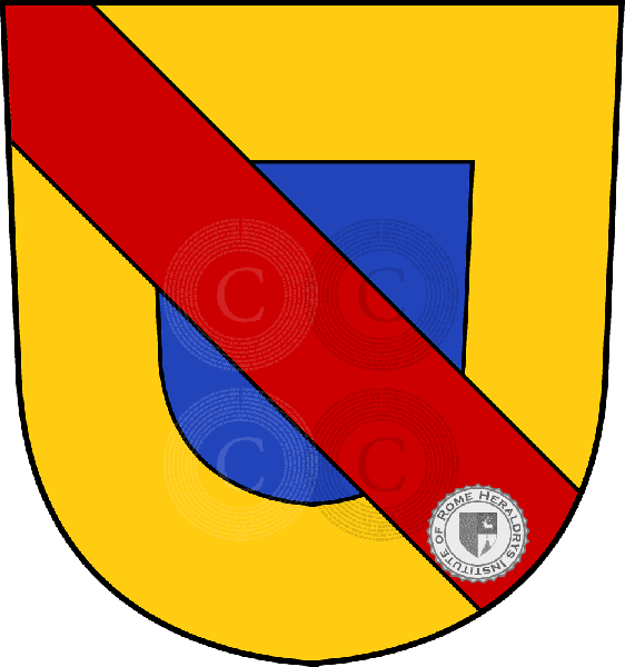 Ziegenberg (bons) family Coat of Arms