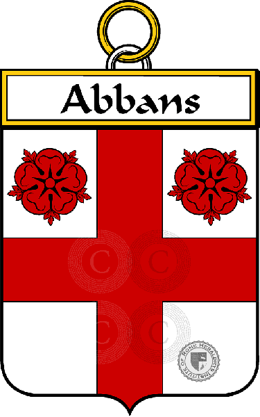 Abbans family Coat of Arms