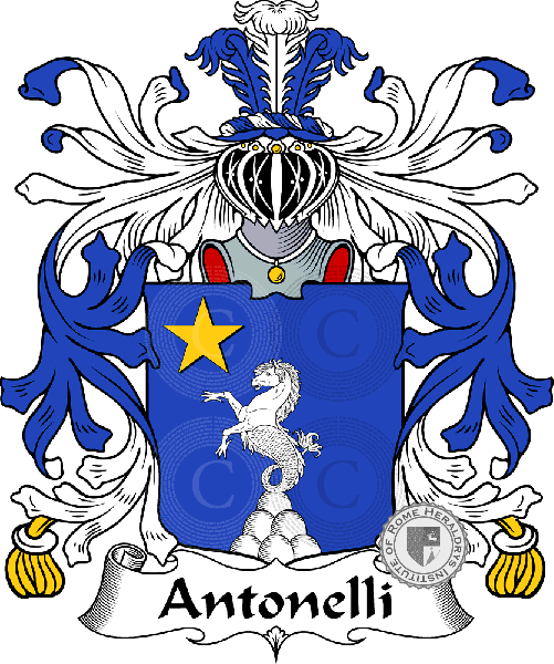 Antonelli family Coat of Arms