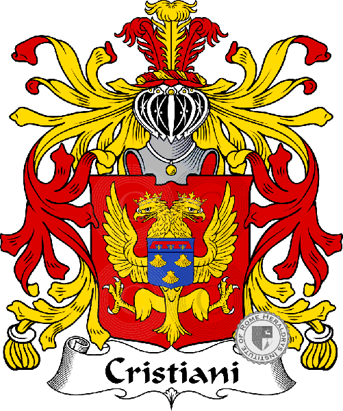 Cristiani family Coat of Arms