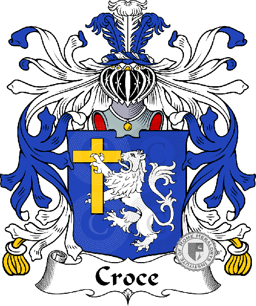 Croce family Coat of Arms