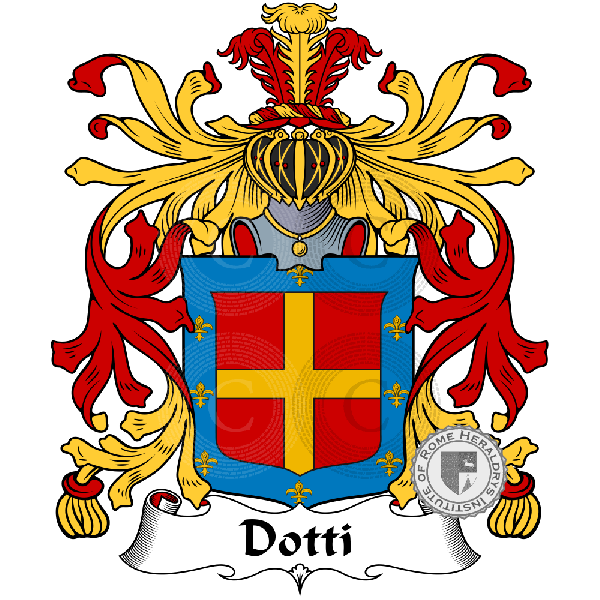 Dotti family Coat of Arms