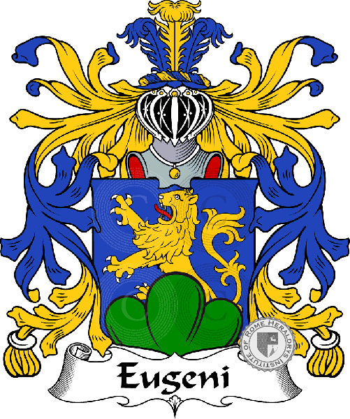 Eugeni family Coat of Arms