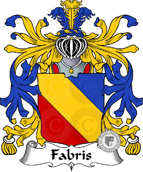 Fabris family Coat of Arms