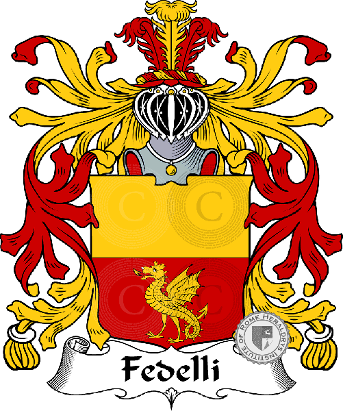 Fedelli family Coat of Arms