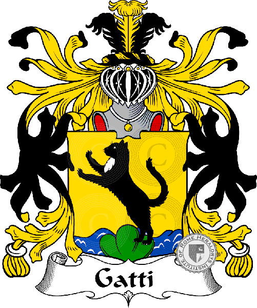 Gatti family Coat of Arms