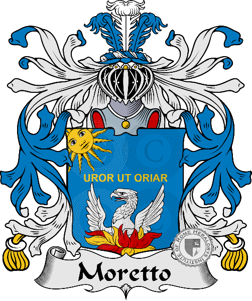 Moretto family Coat of Arms