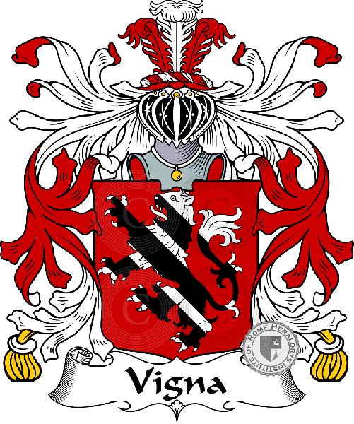 Vigna family Coat of Arms