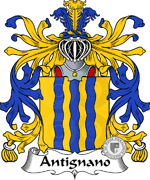 Antignano family Coat of Arms