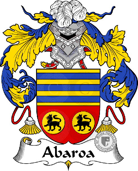 Abaroa family Coat of Arms