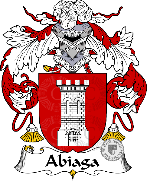 Abiaga family Coat of Arms