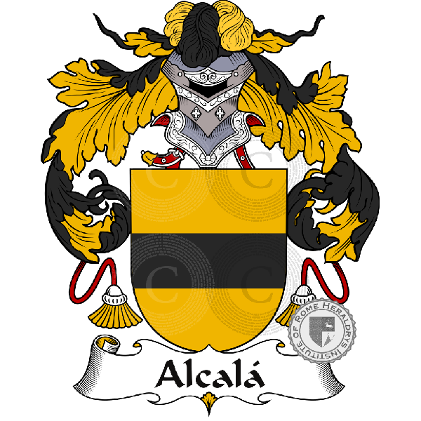 Alcalá family Coat of Arms