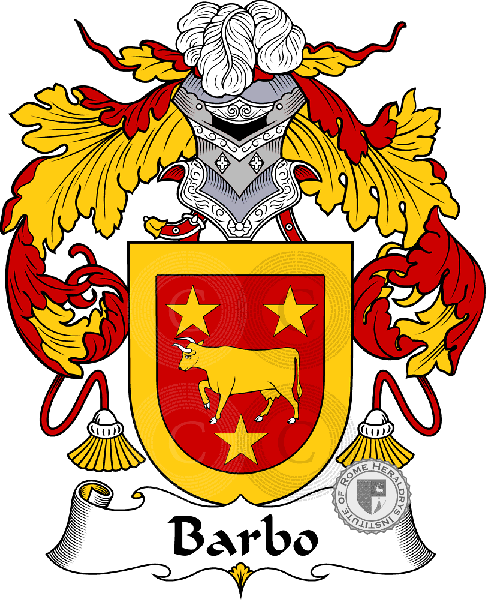Barbo family Coat of Arms