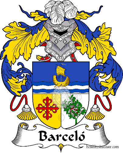 Barceló family Coat of Arms