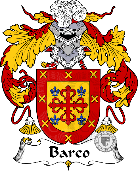 Barco family Coat of Arms