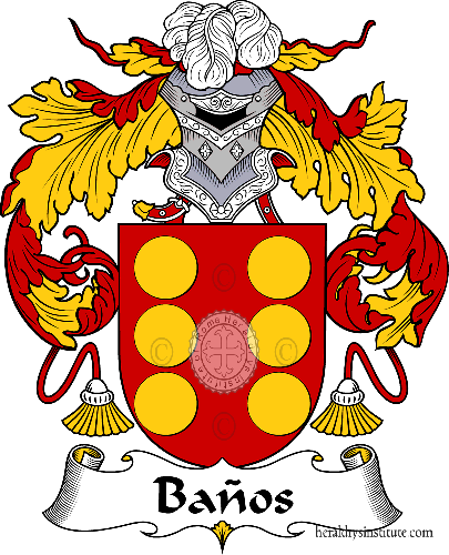 Baños family Coat of Arms