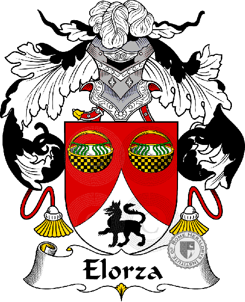 Elorza family Coat of Arms