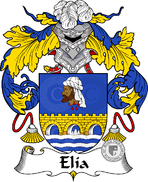 Elía family Coat of Arms