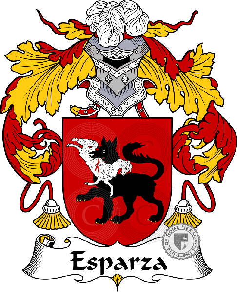 Esparza family Coat of Arms
