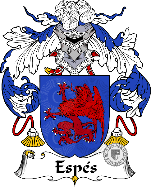 Espés family Coat of Arms