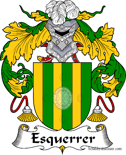 Esquerrer family Coat of Arms