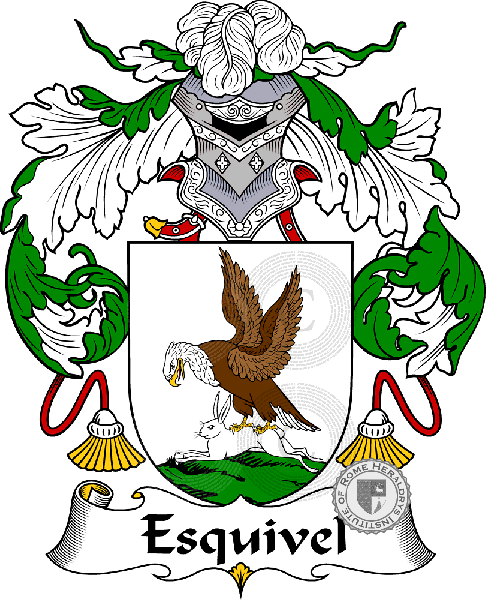 Esquivel family Coat of Arms