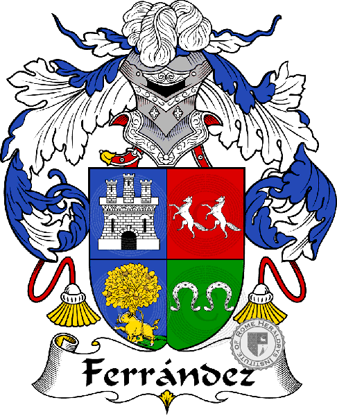 Ferrández family Coat of Arms
