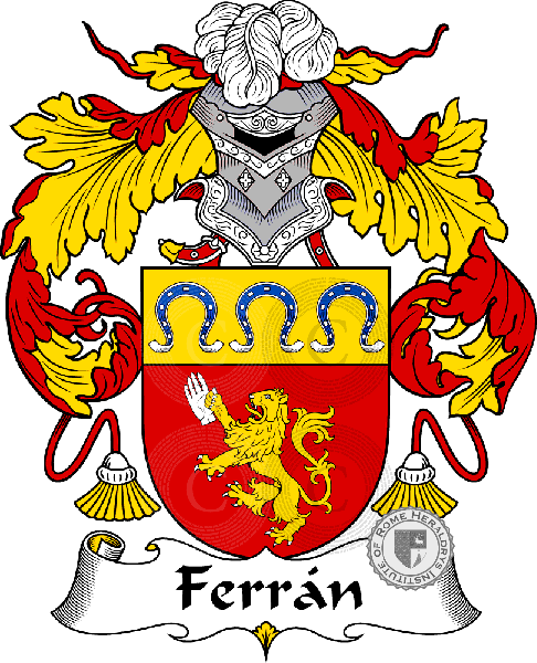 Ferrán family Coat of Arms