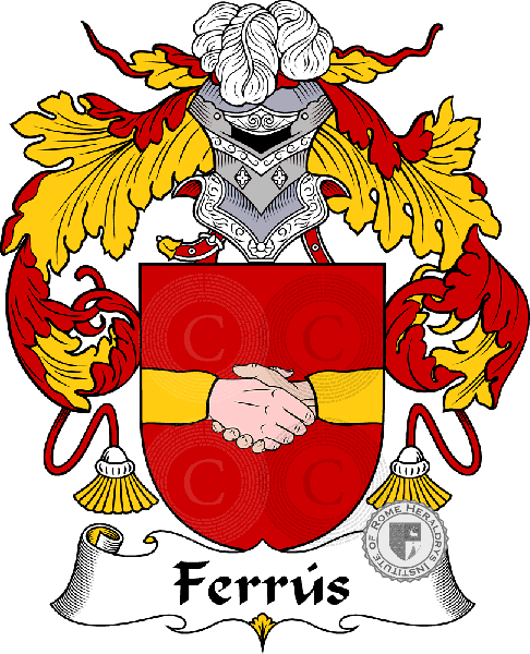 Ferrús family Coat of Arms