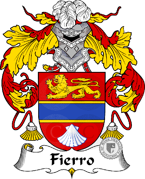 Fierro family Coat of Arms
