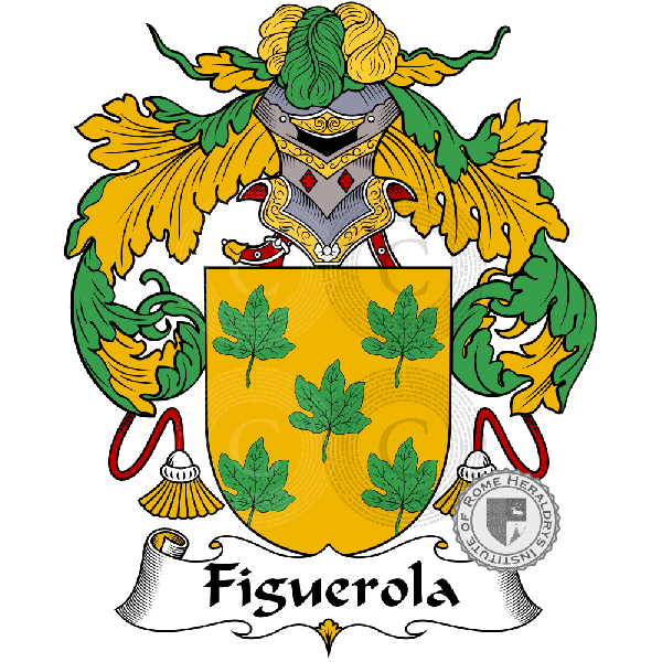 Figuerola family Coat of Arms