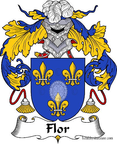 Flor family Coat of Arms