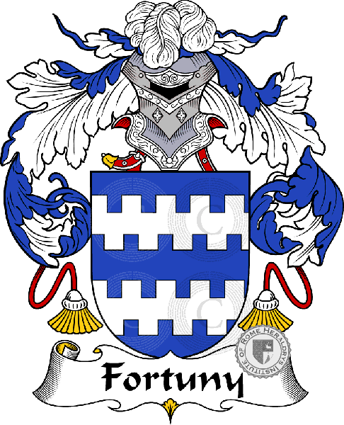 Fortuny family Coat of Arms