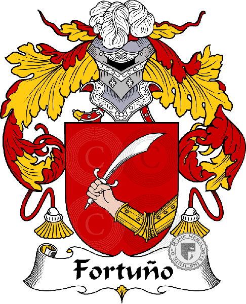 Fortuño family Coat of Arms