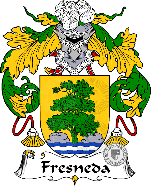 Fresneda family Coat of Arms