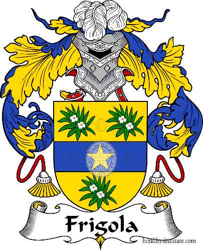 Frigola family Coat of Arms