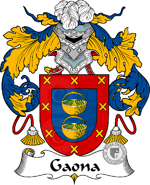 Gaona family Coat of Arms