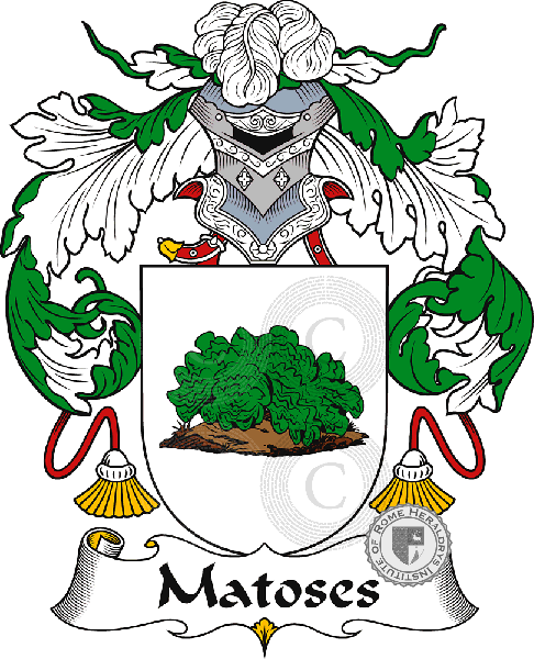 Matoses family Coat of Arms