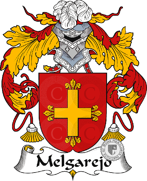 Melgarejo family Coat of Arms