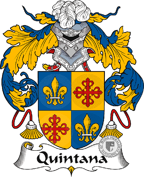 Quintana family Coat of Arms
