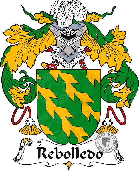 Rebolledo family Coat of Arms