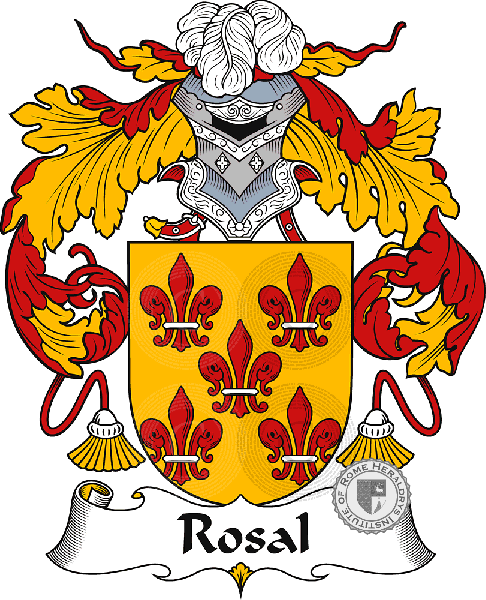 Rosal family Coat of Arms