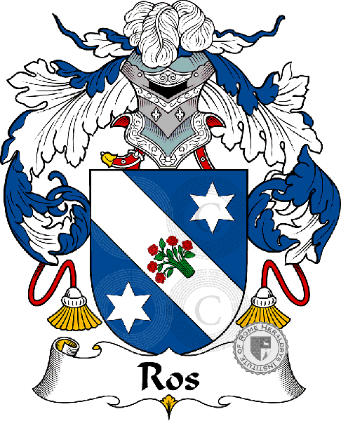 Ros family Coat of Arms