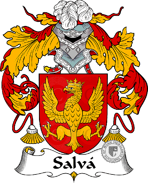 Salvá family Coat of Arms