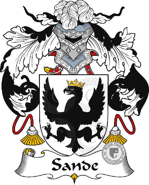 Sande family Coat of Arms
