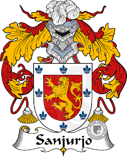 Sanjurjo family Coat of Arms